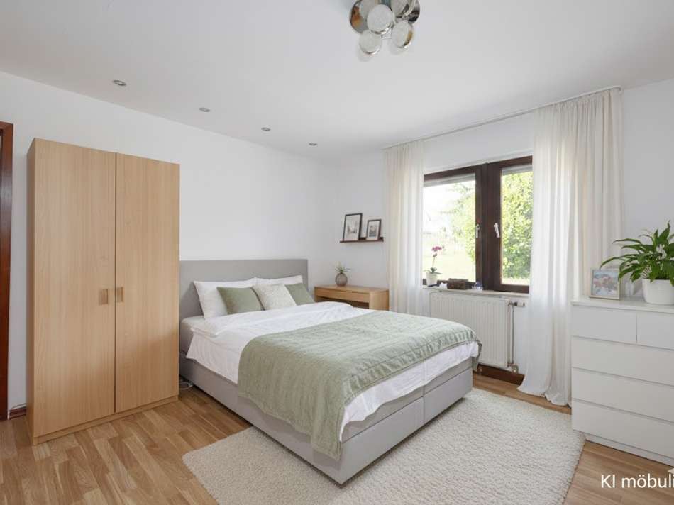 KI Beispiel Schlafzimmer Hinte