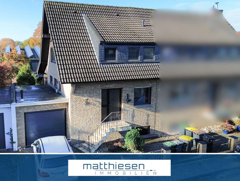 "Viel Potenzial" Kompakte DHH mit Garage in ruhiger Lage