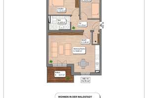 Neubau-Erstbezug***3-Zimmer-Wohnung mit EBK, Abstellkammer, 2 Balkone & elektr. Rollläden – Friedrich-Wolf-Straße 10B, 14478 Waldstadt I, Potsdam – Vorschaubild 16