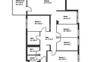 Fünf Zimmer voller Möglichkeiten – Wohnen mit Balkon und Blick ins Grüne – Die vollständige Adresse der Immobilie erhältst du vom Anbieter., 81669 Ramersdorf, München – Vorschaubild 13