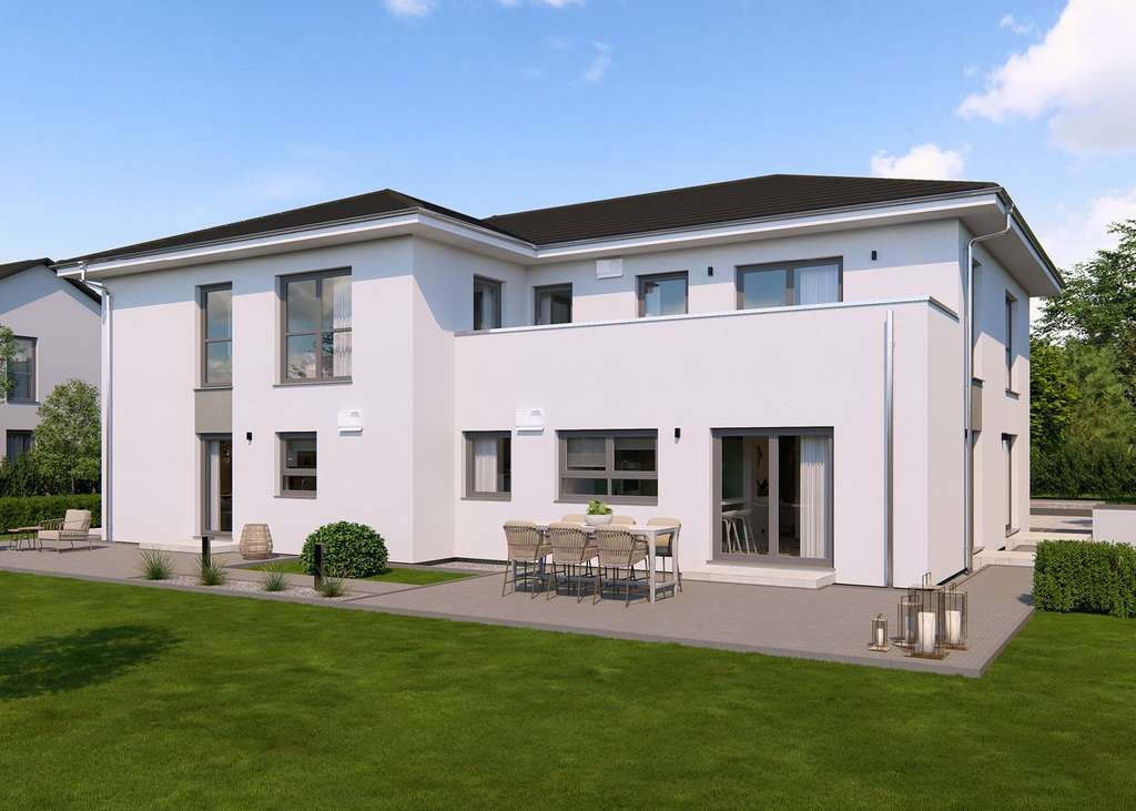 Immobilie in Haiterbach - Mehrfamilien Stadtoase mit Penthouse und Walmdach - massa machts möglich - Bild 2