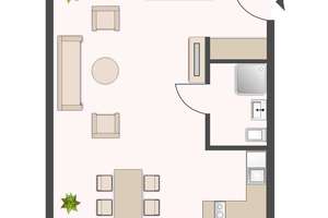 Inkl. EBK! Modernisierte 1-Raum-Wohnung – Breslauer Straße 12, 4299 Stötteritz, Leipzig – Vorschaubild 7