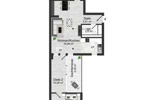Modernisiertes DG-Highlight mit Terrasse in ruhiger Lage – sofort verfügbar! 3 Zimmer, 2 Bäder & EBK – Falkenhagener Straße 57, 13585 Spandau (Ortsteil), Berlin – Vorschaubild 9