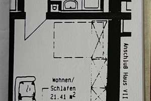 Sonnige, renovierte 1-Zi-Wohnung mit großer Südterrasse, EBK Inklusive, Nähe Röthelheimpark – Artilleriestraße 54, 91052 Röthelheimpark, Erlangen – Vorschaubild 10