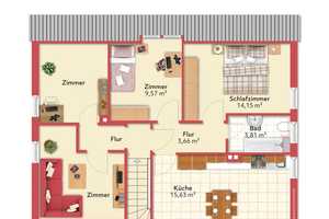 Gepflegtes und charmantes Dreifamilienhaus mit Traumgarten und Garage – Aschaffenburg – Vorschaubild 19