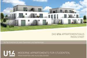 1 - Zimmer Apartment möbliert (Nur Student/Azubi/Schüler) – Unterhaunstädter Weg 16a, 85055 Ingolstadt – Vorschaubild 1