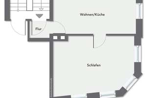 Gepflegte 2-ZKB Wohnung im Bielefelder Westen! – Die vollständige Adresse der Immobilie erhältst du vom Anbieter., 33615 Mitte, Bielefeld – Vorschaubild 6
