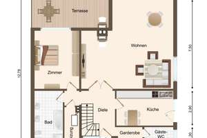 Exklusives Wohnen in Sackgassenlage: Gepflegtes Haus mit Galerie, Kamin und Garten in Heide-Ost – Die vollständige Adresse der Immobilie erhältst du vom Anbieter., 25746 Heide – Vorschaubild 25
