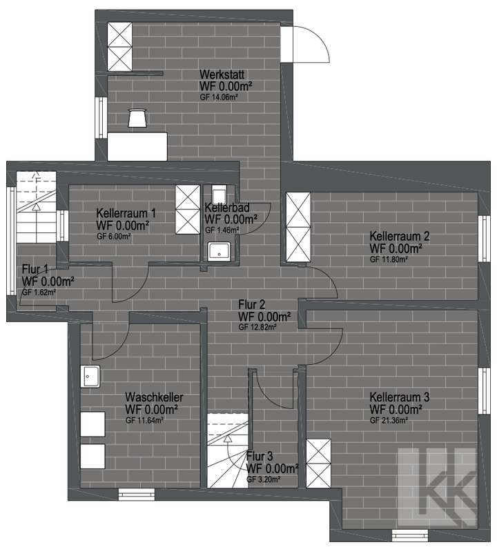 Grundriss Kellergeschoss