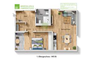WE 05 - Destination Zuhause - Exklusives Wohnen am Rande des Kaiserstraßenviertels! – Kaiserstraße 151, 44143 Kaiserbrunnen, Dortmund – Vorschaubild 23