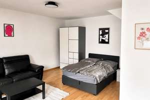 Schönes voll möbliertes und eingerichtetes 1-Zimmer-Apartment in Münster-Mauritz – Merschkamp 1, 48155 Mauritz-Ost, Münster – Vorschaubild 3