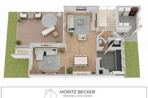 Vollständig saniertes Reihenmittelhaus mit Garten & Garage am Godehardikamp! – Die vollständige Adresse der Immobilie erhältst du vom Anbieter., 31139 Moritzberg / Bockfeld, Hildesheim – Vorschaubild 2