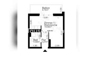 Tauschwohnung: Helle neue Singlewohnung mit großer Terrasse Landeseigene – Die vollständige Adresse der Immobilie erhältst du vom Anbieter., 10587 Charlottenburg, Berlin – Vorschaubild 3