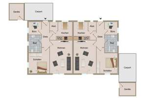 Neubau-Doppelhaus 2025 in Feldrandlage – voll vermietet, energieeffizient & wertstabil – Die vollständige Adresse der Immobilie erhältst du vom Anbieter., 26607 Aurich – Vorschaubild 24