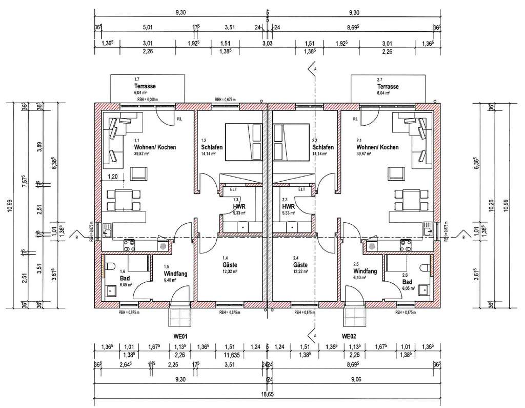 Immobilie in Seehausen - Moderne Neubau-Doppelhaushälfte in ruhiger Lage in Seehausen - Bild 3