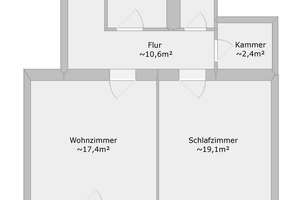 Sonnige, gepflegte 2 Zi.-Wohnung mit Südbalkon am Viktoria-Luise-Platz! TOP-Lage! – Die vollständige Adresse der Immobilie erhältst du vom Anbieter., 10717 Wilmersdorf, Berlin – Vorschaubild 17
