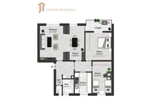Lichtdurchflutete 3,5 Zimmer-Wohnung mit Süd-Balkon & Außenstellplatz sucht neuen Eigentümer – Die vollständige Adresse der Immobilie erhältst du vom Anbieter., 74078 Frankenbach, Heilbronn – Vorschaubild 27