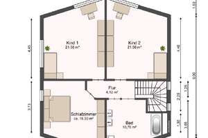**SASEL** 195 m² Architektenhaus - 5 Zim., 3 Bädern & Garten – Niedrigenergiehaus in Toplage – Konrad-Reuter-Straße 44, 22393 Sasel, Hamburg – Vorschaubild 15