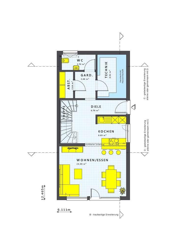 Cleverer Wohnraum kompakt