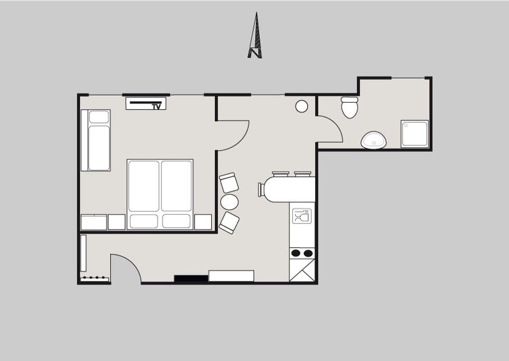 Immobilie in Stechlin - 1-Zimmer Eigentumswohnung und Ferienimmobile umgeben von zauberhafter Natur und Seen - Bild 4