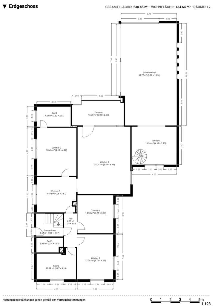 Grundriss Erdgeschoss