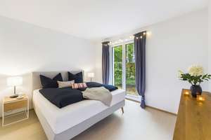Modernes, möbliertes Neubau-Apartment mit kleinem Garten zentral / Modern Furnished Apartment – Mainzer Straße 1, 65189 Südost, Wiesbaden – Vorschaubild 2