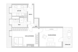 Oberkassel: Erstbezug nach Sanierung - lichtverwöhnte 2-Zimmer-Wohnung mit Balkon und Einbauküche! – 40545 Oberkassel, Düsseldorf – Vorschaubild 15