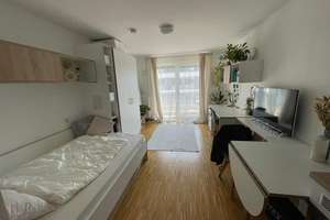 Möblierte Studenten-Alartment mit Balkon + TG-Stellplatz ab sofort bezugsfrei
