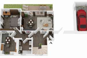 Dankbares Projekt für handwerklich Begabte - unverbautes Haus aus den 60ern! – Hellklinger Straße 10, 69509 Mörlenbach – Vorschaubild 2