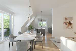 Luft, Licht, Lage: Stylische 3-Zimmer-Dachgeschosswohnung nahe Ostpark – Die vollständige Adresse der Immobilie erhältst du vom Anbieter., 81735 Ramersdorf, München – Vorschaubild 2