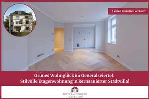 Grünes Wohnglück im Generalsviertel: Stilvolle Etagenwohnung in kernsanierter Stadtvilla! – Die vollständige Adresse der Immobilie erhältst du vom Anbieter., 20253 Hoheluft-West, Hamburg – Vorschaubild 1