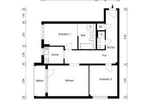 Exklusiver Wohntraum: Modernes 3-Zimmer-Highlight in gefragter Top-Lage! – Die vollständige Adresse der Immobilie erhältst du vom Anbieter., 14055 Westend, Berlin – Vorschaubild 13