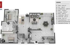 Viel Raum & Privatsphäre im Dortmunder Süden - großzügiges Zuhause auf einem 1934 m² Grundstück – 44227 Persebeck-Kruckel-Schnee, Dortmund – Vorschaubild 7