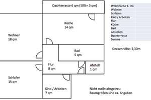 Stilvolle 3-Zimmer-Wohnung | 3-Parteien-Haus | ruhige Sackgasse | Südwest-Dachterrasse – Die vollständige Adresse der Immobilie erhältst du vom Anbieter., 40549 Oberkassel, Düsseldorf – Vorschaubild 18