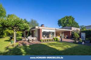 Split-Level-Bungalow in Bestlage von St. Mauritz! Architektenhaus mit großem Traumgarten
