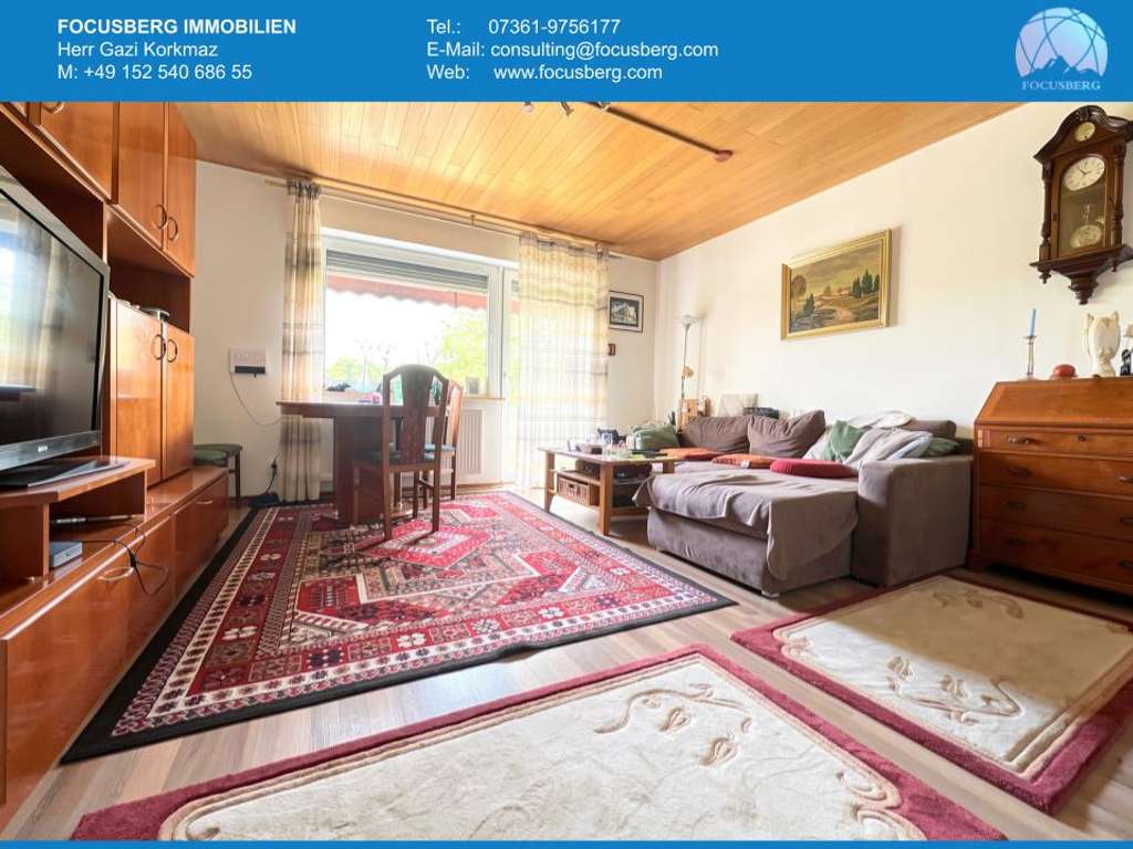 3-ZIMMER EG-WOHNUNG MIT BALKON IN AALEN-TRIUMPHSTADT