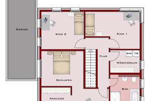 Villa Phoenix Q3 im Baugebiet Herrengarten! Nähe A4 in Richtung Köln und Aachen – Herrengarten 00, 52379 Langerwehe – Vorschaubild 5