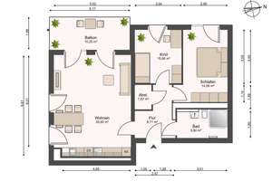 107 neue Mietwohnungen inkl. Einbauküche / H2-02-09 | 3-Zi. II | 2.OG | Balkon mit Westausrichtung – Max-Planck-Straße 15, 14473 Südliche Innenstadt, Potsdam – Vorschaubild 59
