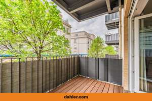 Light-flooded 2-room apartment with balcony in Potsdam's Speicherstadt district