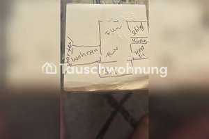 Tauschwohnung: Tausche 3 Zimmer kl. Garten gegen 2 Zimmer Balkon Badewanne