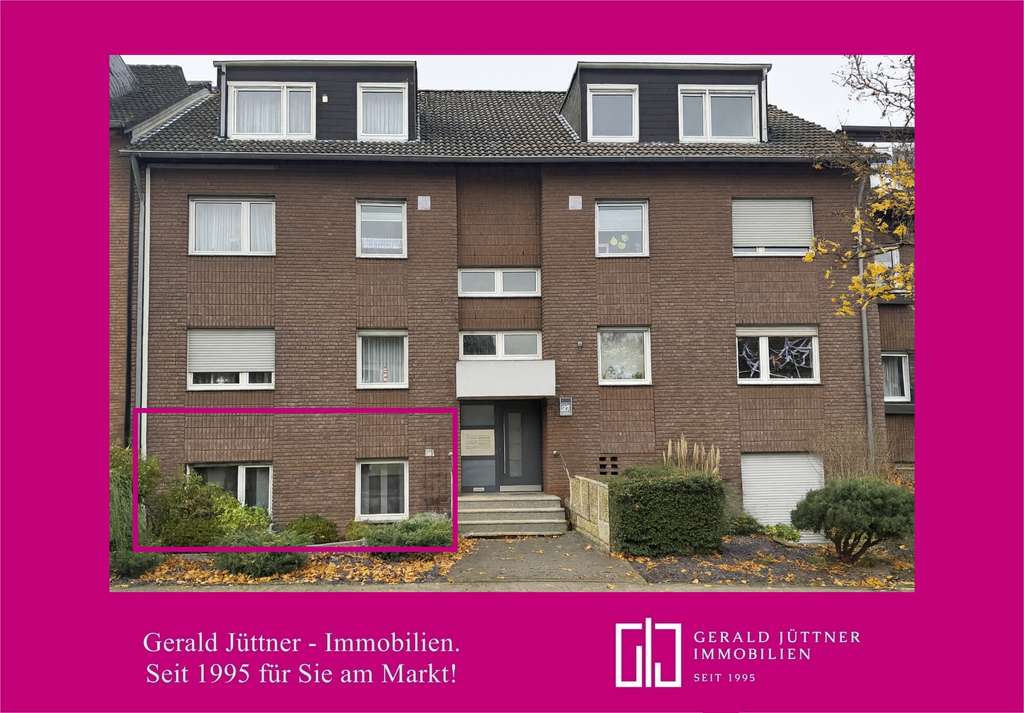 Immobilie in Bottrop - Solides Einstiegsinvestment in Süd-West: 1,5-Raum Apartment mit Garage - Bild 0