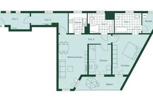 Gehobene 3-Zi-Whg in beliebter Lage Neuehrenfeld, 112 qm - Stellplatz möglich, provisionsfrei