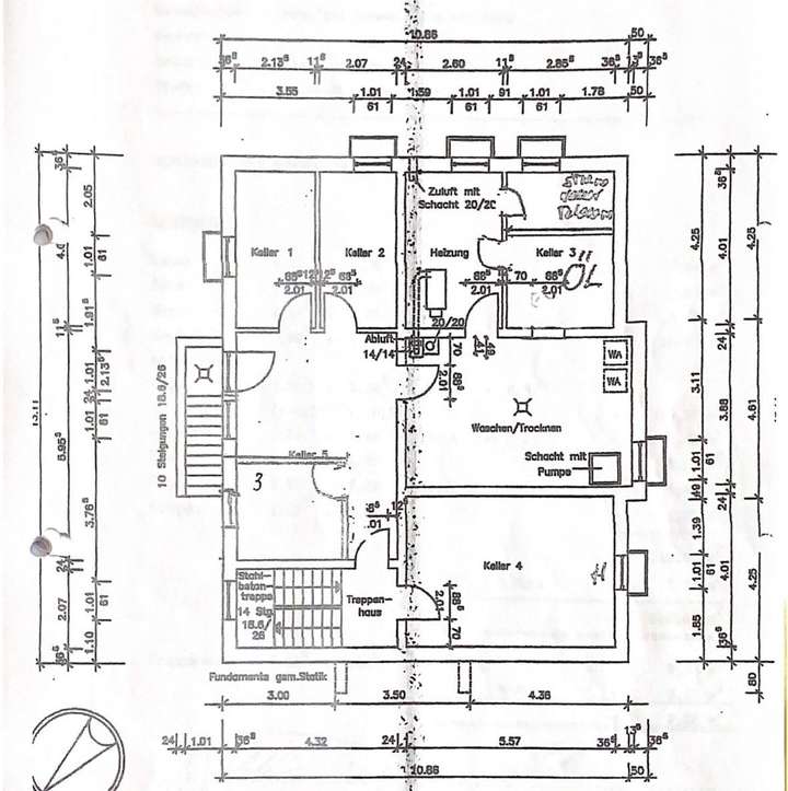 Grundriss UG Haus 2