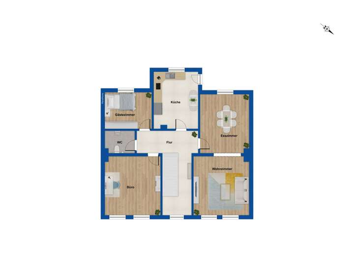 Grundriss 2. Obergeschoss