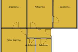 Moderne, gepflegte 3 ZKB mit Wohnküche – Schulstr. 40, 68199 Neckarau, Mannheim – Vorschaubild 13