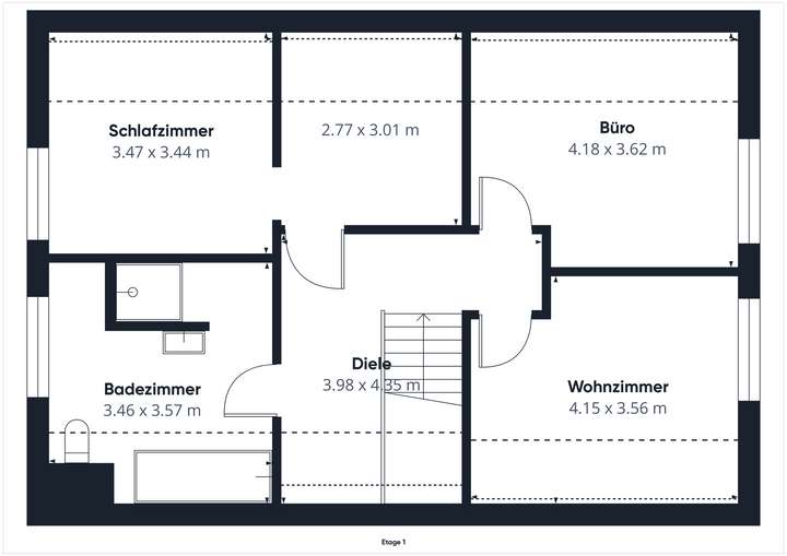Grundriss Obergeschoss