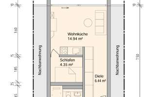 Modernes Appartement im beliebtem Stadtteil Köln Sülz – Die vollständige Adresse der Immobilie erhältst du vom Anbieter., 50939 Sülz, Köln – Vorschaubild 10