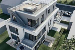 Exklusive Penthouse-Wohnung am Aachener Stadtwald mit großer Dachterrasse – Monschauer Straße 38b, 52076 Burtscheider Abtei, Aachen – Vorschaubild 3
