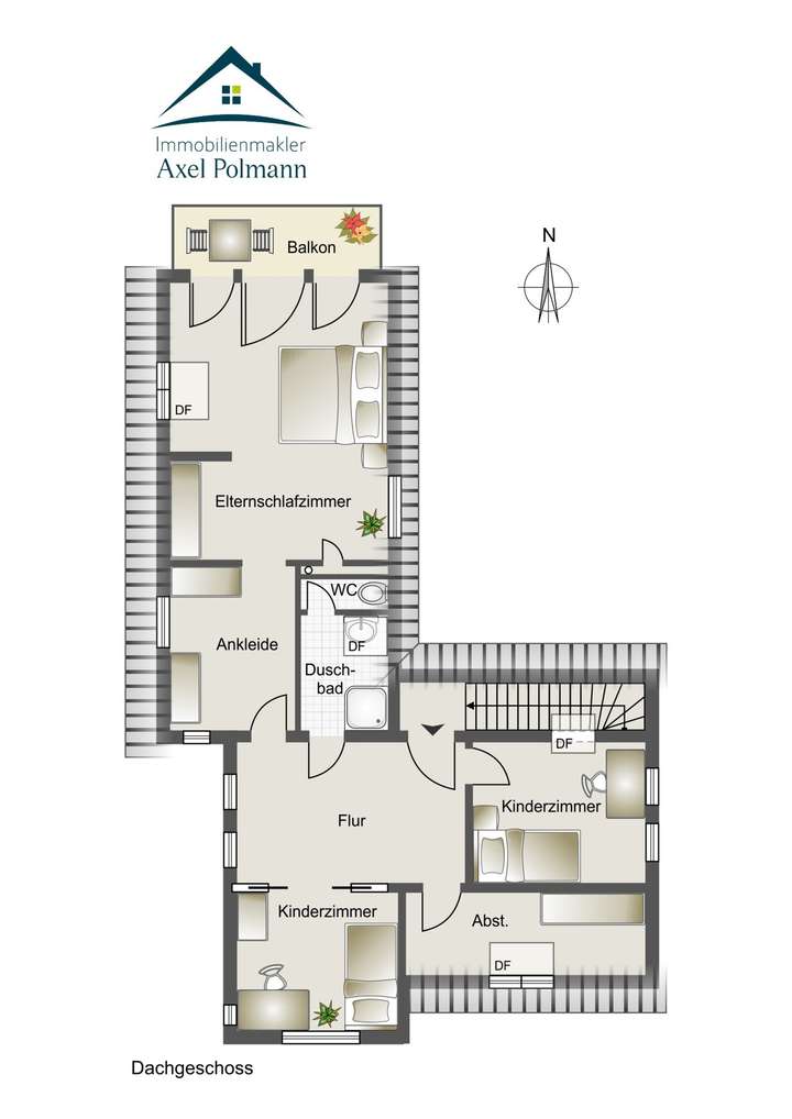 Grundriss Dachgeschoss