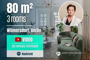 BEZUGSFREI: 3-Zi.-Altbauwohnung, Balkon, Stuck, Dielen für den individuellem Gestaltungsspielraum! – 10713 Wilmersdorf, Berlin – Vorschaubild 3